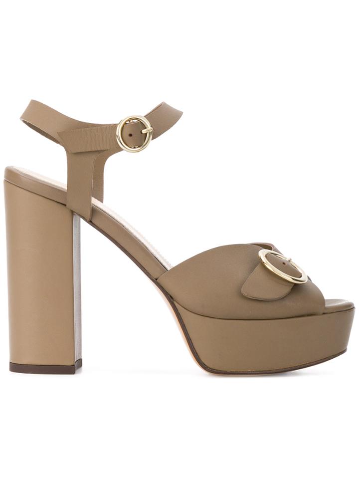 Tila March Platform Sedano Sandals - Nude & Neutrals