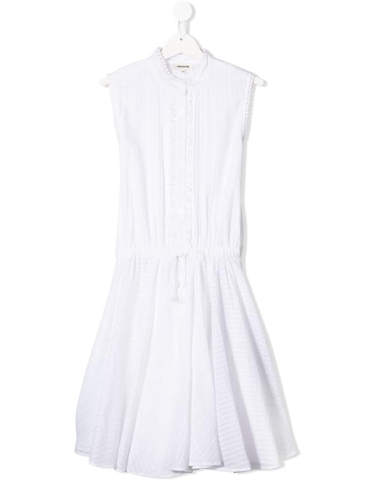 Zadig & Voltaire Kids Rosa Dress - White
