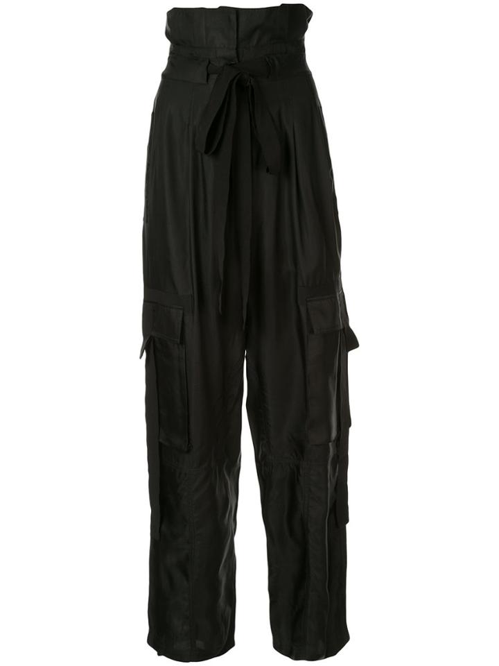 Lee Mathews Edie Relaxed Pant - Black