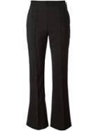 Marni Flared Trousers, Women's, Size: 42, Black, Polyester
