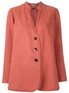 Alcaçuz Magalhães Linen Shirt - Orange