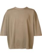 Willy Chavarria Oversized T-shirt, Men's, Size: Xl, Green, Cotton