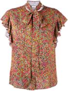Philosophy Di Lorenzo Serafini Flower Print Shirt, Women's, Size: 42, Rayon