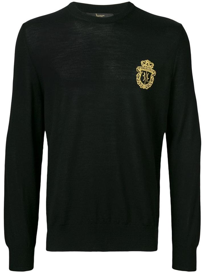 Billionaire Crewneck Jumper - Black