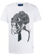 G-star Raw Research Horse Jockey Print T-shirt - White