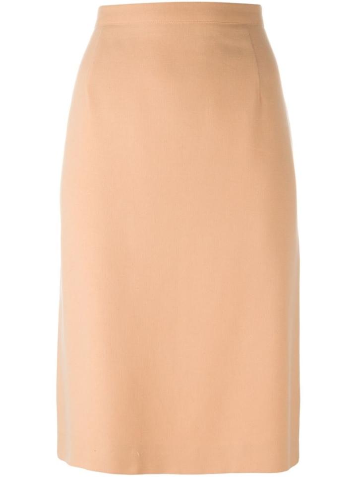 Emanuel Ungaro Vintage Straight Midi Skirt