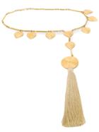 Johanna Ortiz Charm Embellished Belt - Gold