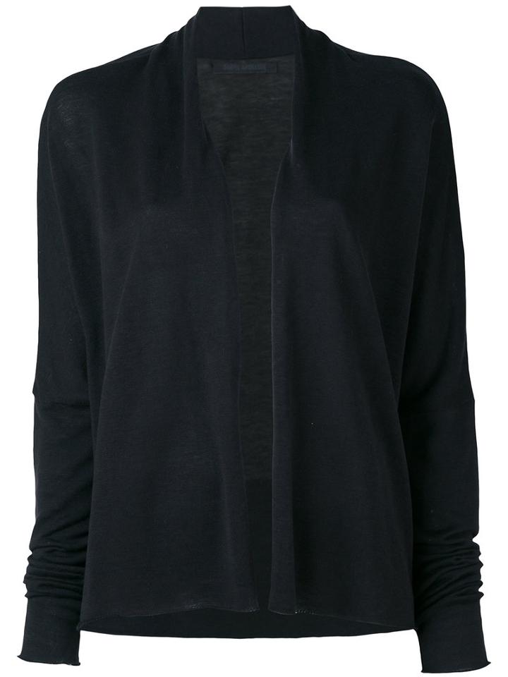 Daniel Andresen - Thayer Cardigan - Women - Silk/linen/flax - S, Black, Silk/linen/flax