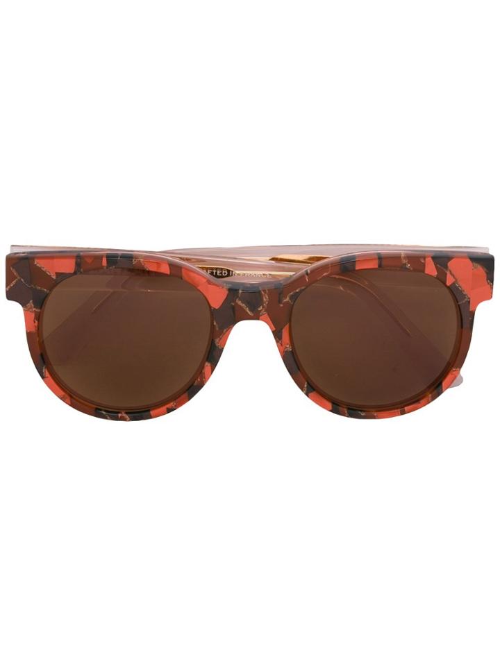 Zanzan 'avida' Sunglasses - Nude & Neutrals