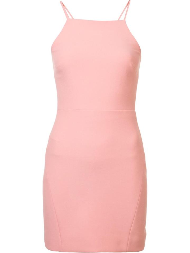 Elizabeth And James Cut-out Back Dress - Pink & Purple