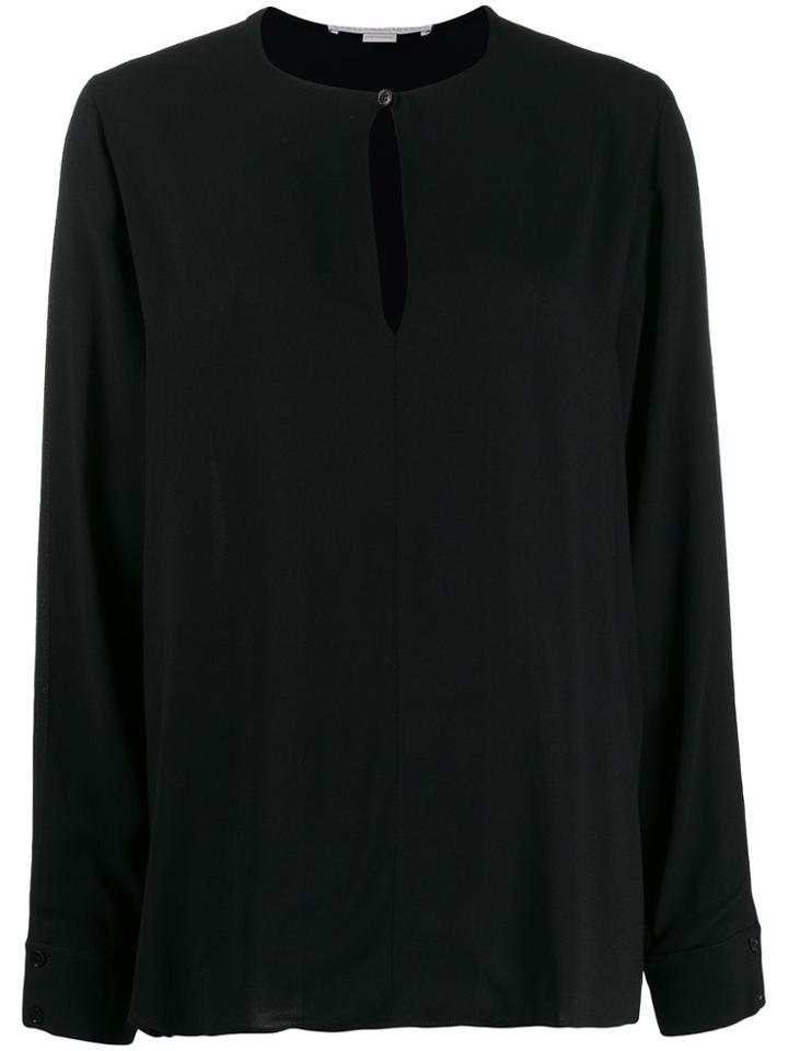 Stella Mccartney Split-sleeve Blouse - Black