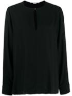 Stella Mccartney Split-sleeve Blouse - Black