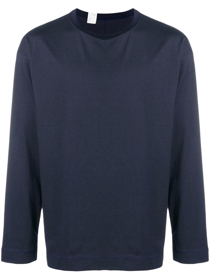 N. Hoolywood Long-sleeved T-shirt - Blue