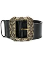 Etro Vintage-inspired Baroque Belt - Black