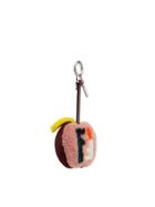 Fendi Apple Bag Charm - Pink & Purple