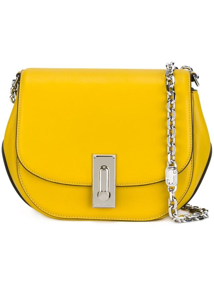 Marc Jacobs 'west End The Jane' Saddle Shoulder Bag, Women's, Yellow/orange