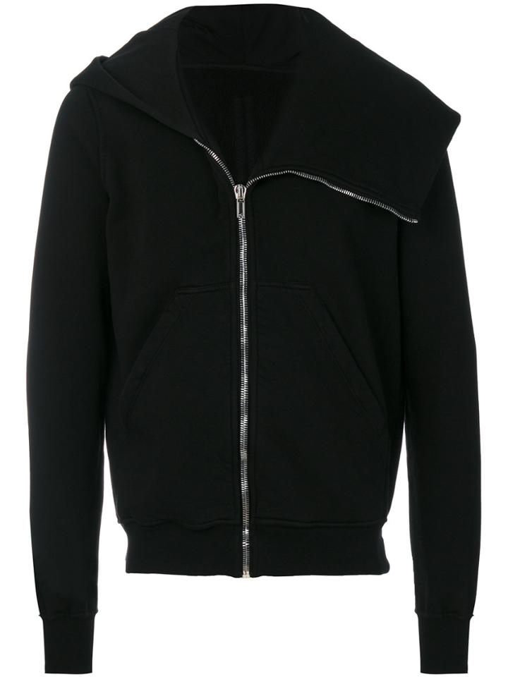 Rick Owens Drkshdw Mountain Zipped Hoodie - Black