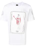Fendi Jokarl Print T-shirt - White