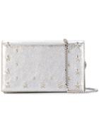 Jimmy Choo - Star Studded Crossbody Bag - Women - Leather - One Size, Grey, Leather