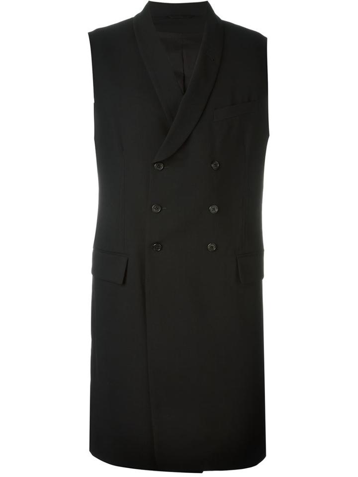 Ann Demeulemeester Sleeveless Double Breasted Coat