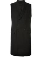 Ann Demeulemeester Sleeveless Double Breasted Coat