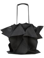 132 5. Issey Miyake Lustre Small Standard Tote - Black