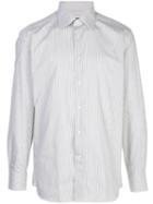 Ermenegildo Zegna Striped Button Shirt - Green