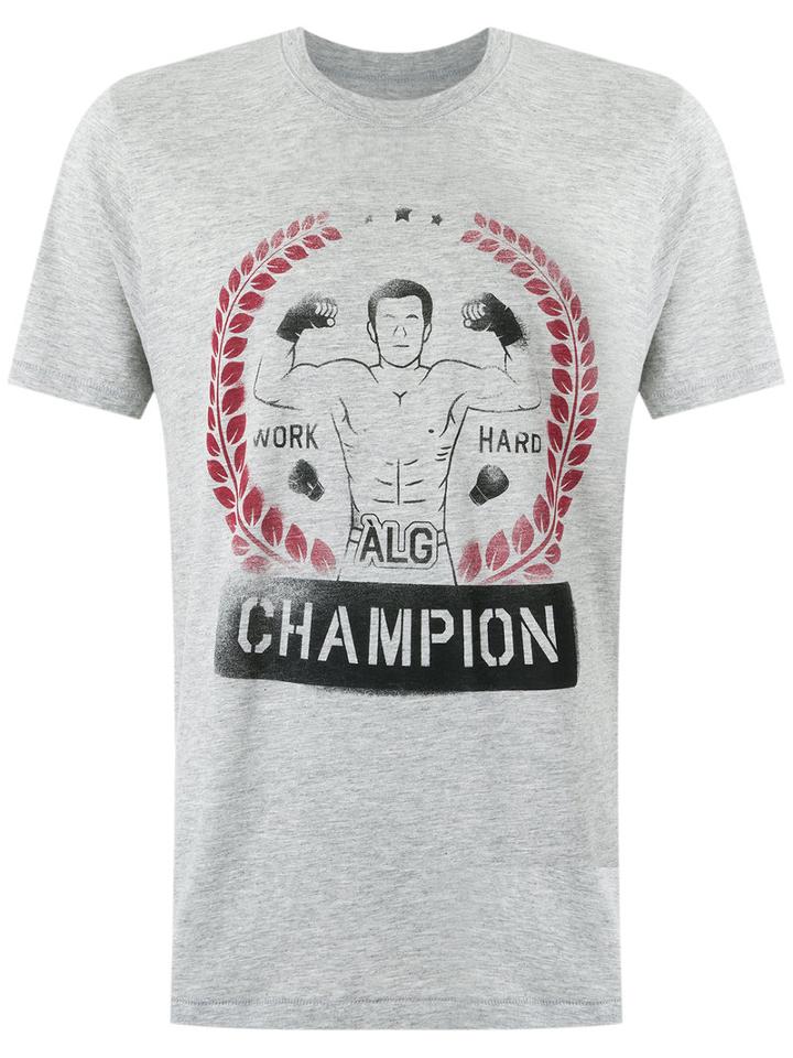 Alexandre Herchcovitch - Printed T-shirt - Unisex - Cotton - M, Grey, Cotton