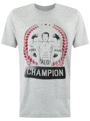 Alexandre Herchcovitch - Printed T-shirt - Unisex - Cotton - M, Grey, Cotton