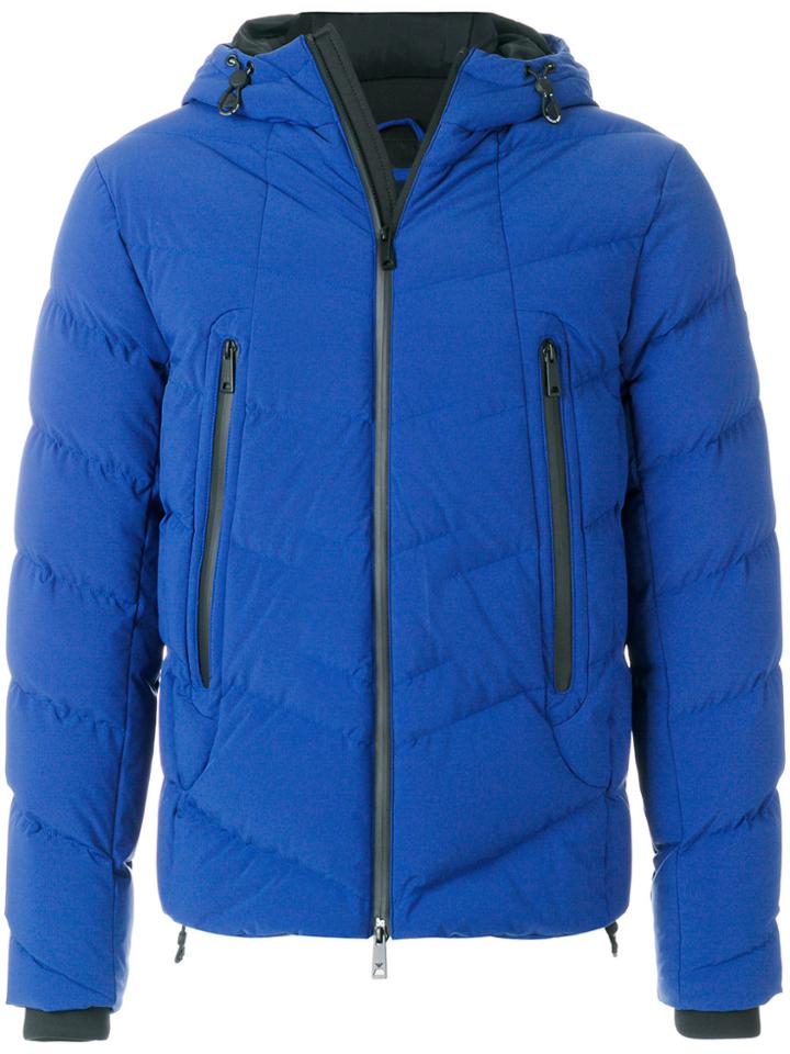 Armani Jeans Classic Puffer Jacket - Blue