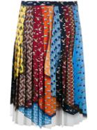 Mary Katrantzou 'king' Animal Tie Skirt, Women's, Size: 12, Polyester