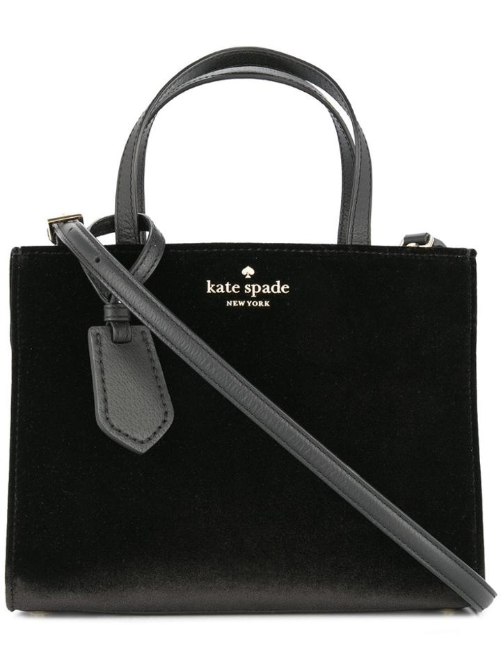 Kate Spade Velvety Tote Bag - Black