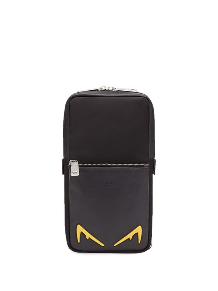 Fendi Diabolic Eyes Backpack - Black