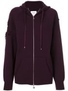 Barrie Knitted Hoodie - Red