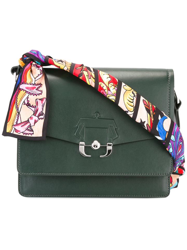 Paula Cademartori Twiggy Shoulder Bag - Green