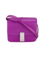 Céline Mini Box Bag, Women's, Pink/purple, Leather