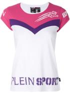Plein Sport Colour Block T-shirt - White