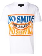 Stella Mccartney No Smile No Service T-shirt - White