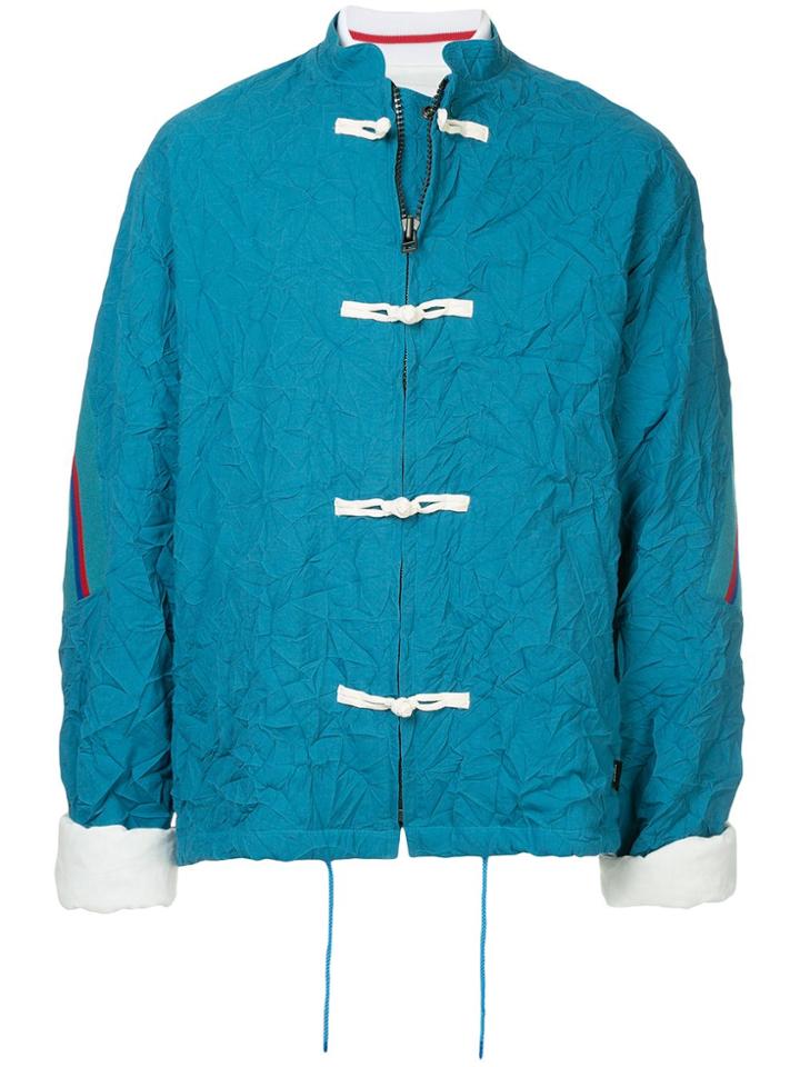 Facetasm Frog Fastening Jacket - Blue