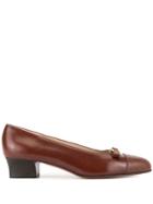 Salvatore Ferragamo Pre-owned Vara Pumps - Brown