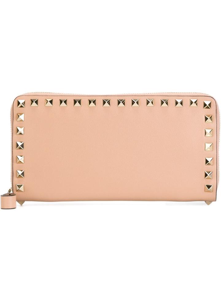Valentino 'rockstud' Wallet - Neutrals