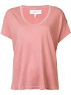The Great Scoop Neck T-shirt - Pink & Purple