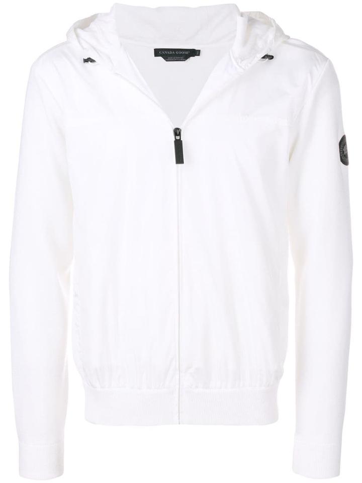 Canada Goose Zipped Sweater - White