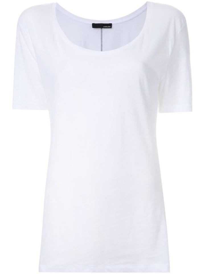Avelon Lithe T-shirt, Women's, Size: M, White, Cotton