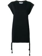 Philosophy Di Lorenzo Serafini Embroidered Logo Short Dress - Black
