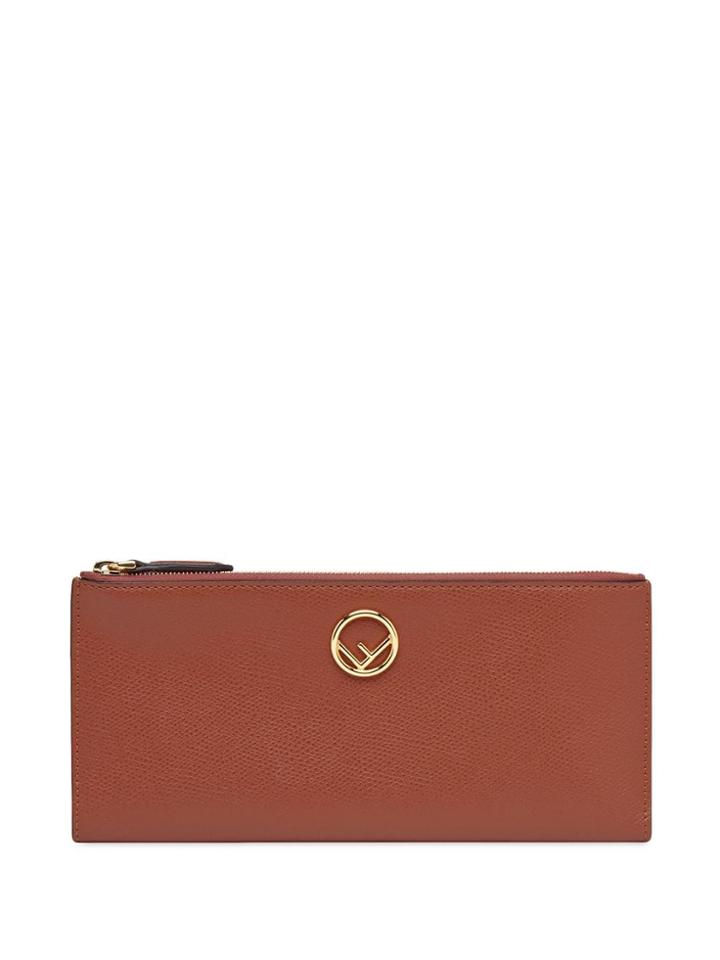 Fendi F Is Fendi Zipped Wallet - Red