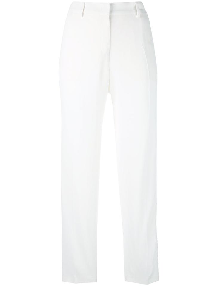 Iceberg - Slim-fit Trousers - Women - Polyester/spandex/elastane/viscose - 44, White, Polyester/spandex/elastane/viscose