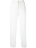 Iceberg - Slim-fit Trousers - Women - Polyester/spandex/elastane/viscose - 44, White, Polyester/spandex/elastane/viscose