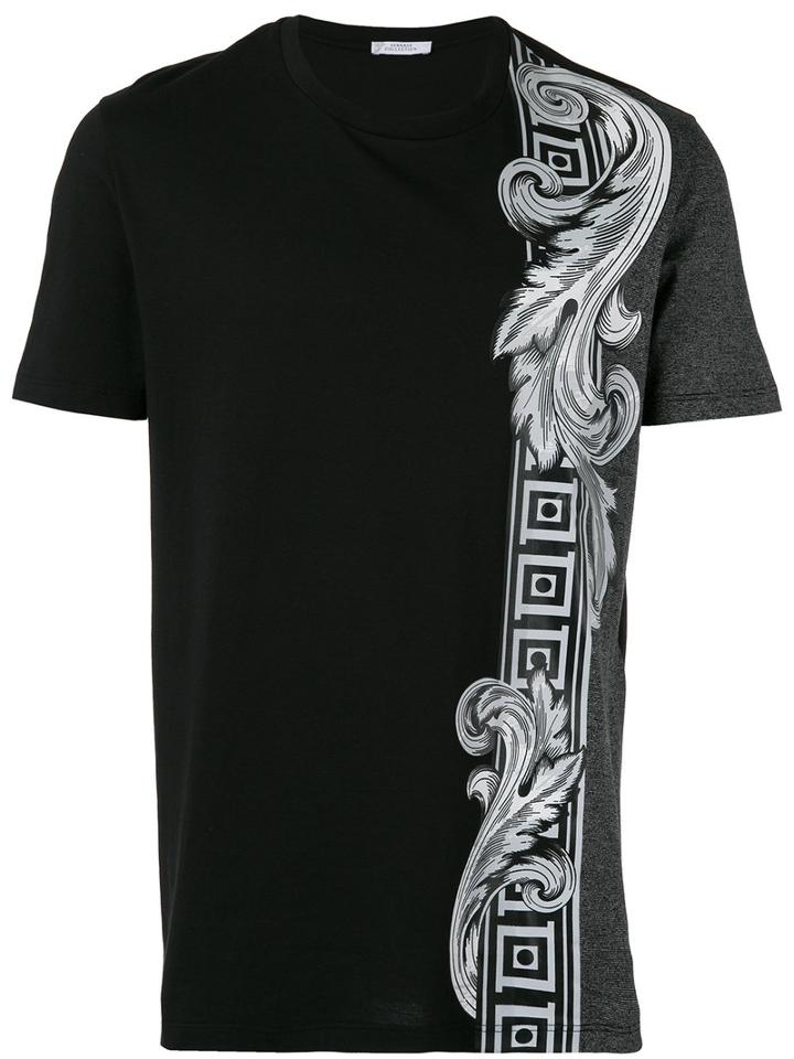 Versace Collection - Printed T-shirt - Men - Cotton - Xl, Black, Cotton