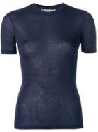Jacquemus Souk Slim-fit T-shirt - Blue